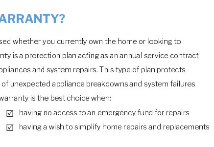 home warranty kodiak island